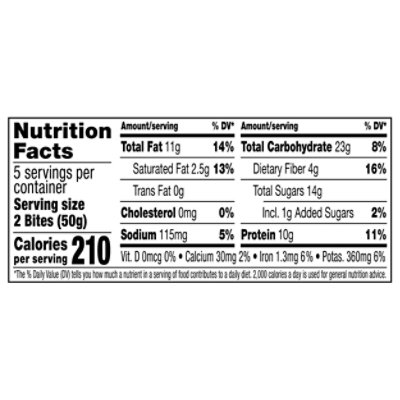 Rxbar Energy Bites Dark Chocolate Peanut Butter - 8.8 OZ - Image 3
