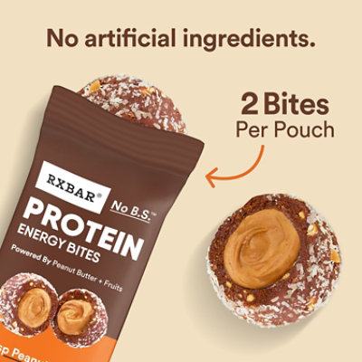 RXBAR Dark Chocolate Peanut Butter Protein Energy Bites - 10-8.8 Oz - Image 3