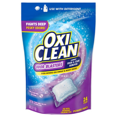 Oxi Clean Odor Blasters Laundry Odor & Stain Remover Power Paks - 24 Ct. - 24 CT - Image 3