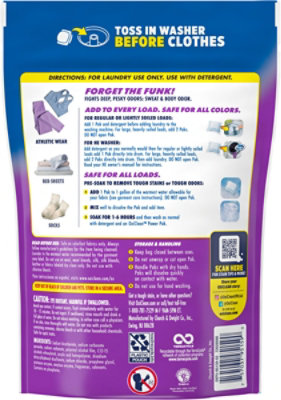 Oxi Clean Odor Blasters Laundry Odor & Stain Remover Power Paks - 24 Ct. - 24 CT - Image 5