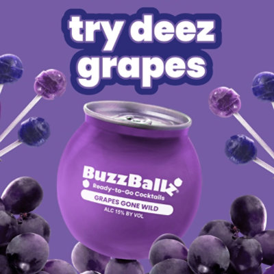 Buzzballs Biggies Grapes Gone Wild 1.5 Lt Wine - 1.5 LT - Image 3