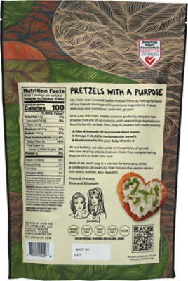 Stellar Pretzel Thins Truffle Pesto 7.2oz - 7.2 OZ - Image 5