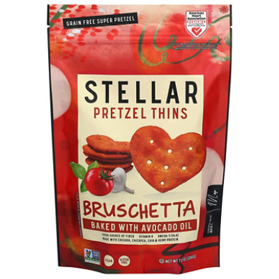 Stellar Pretzel Thins Bruschetta 7.2oz - 7.2 OZ - Image 1