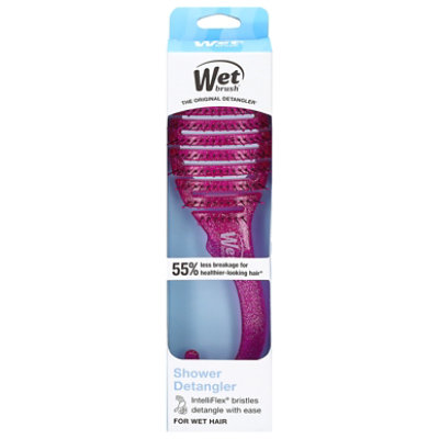 Brush Detangler Shower Pink - EA - Image 2