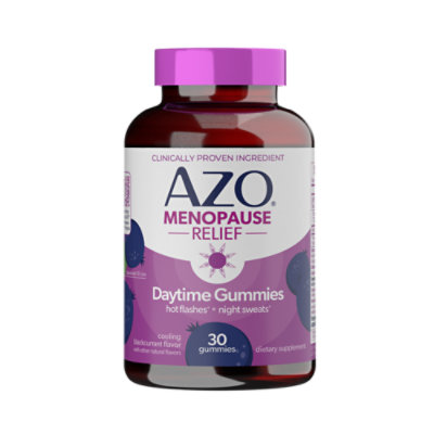 Azo Menopause Relief Daytime Gummie 30ct - 30 CT - Image 1