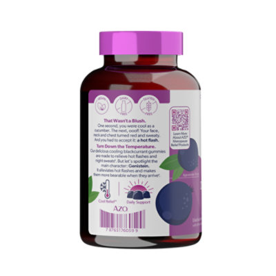 Azo Menopause Relief Daytime Gummie 30ct - 30 CT - Image 2