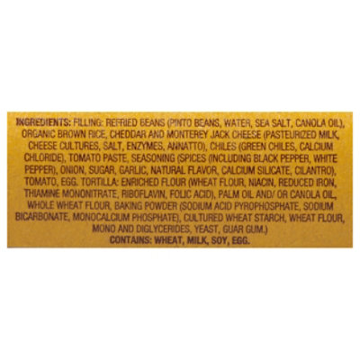 Claras Kitchen Bean & Cheese Burrito - 8 OZ - Image 4