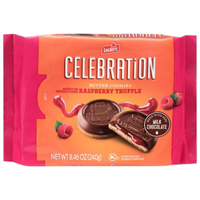 Celebration Butter Cookie Raspberry Truffle 8.46oz - 8.46 OZ - Image 2