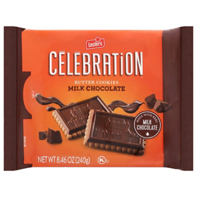 Celebration Butter Cookie Milk Chocolate 8.46oz - 8.46 OZ - Image 2
