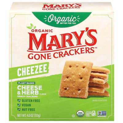 Marys Gone Crackers Cheese & Herb 4oz - 4 OZ - Image 1