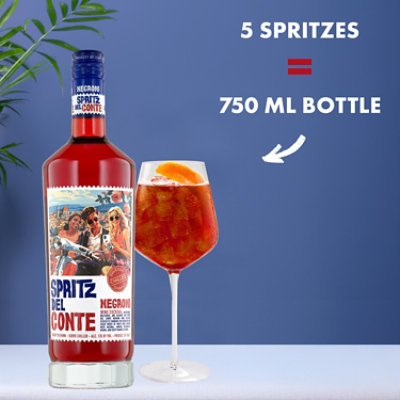 Spritz Del Conte Negroni Wine - 750 ML - Image 3