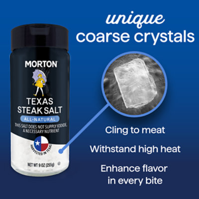 Morton Texas Steak Salt 9oz - 9 OZ - Image 3