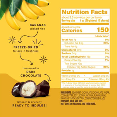 Grab & Share Hd Bananas In Dark Chocolate 3.4 Oz - 3.4 OZ - Image 3