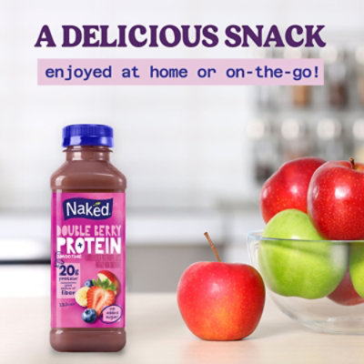 Naked Double Berry Protein Smoothie Bottle - 15.2 Fl. Oz. - Image 6