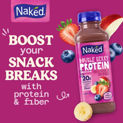 Naked Double Berry Protein Smoothie Bottle - 15.2 Fl. Oz. - Image 3