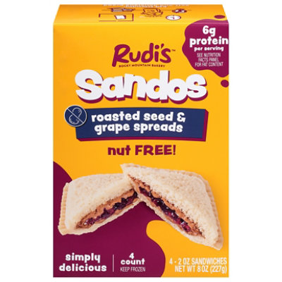 Rudi's Seed Butter & Grape Sandos 8oz - 8 OZ - Image 2
