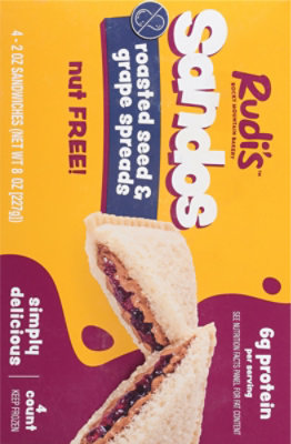 Rudi's Seed Butter & Grape Sandos 8oz - 8 OZ - Image 5