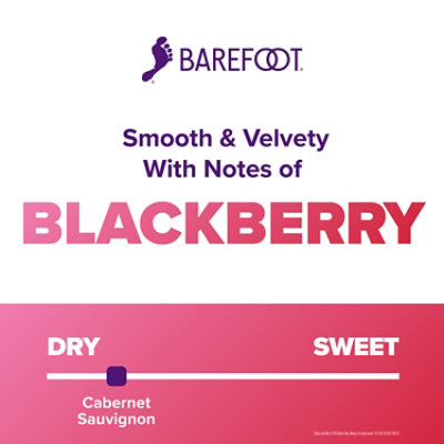 Barefoot Cellars Cabernet Sauvignon Tetra 4-pk - 4-200 ML - Image 3