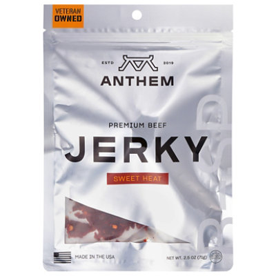 Anthem Beef Jerky Sweet Heat 2.5oz - 2.5 OZ - Image 1