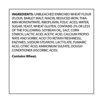 Lewis Bake Shop Sourdough Half Pack Burger Buns - 7.5 OZ - Image 4