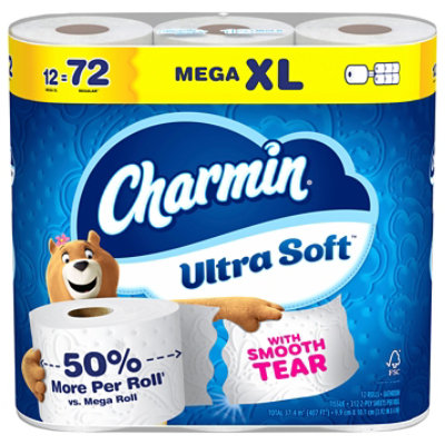 Charmin Soft 12 Mega Roll Xl - 12 RL - Image 2