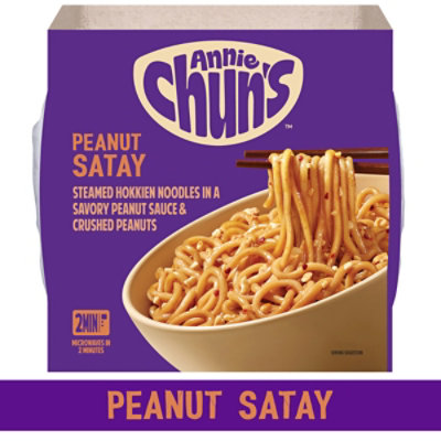 Annie Chuns Noodle Bowl Peanut Satay - 8.71 OZ - Image 1