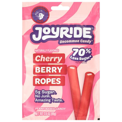 Joyride Ropes Cherry Berry Low Sugar - 3.5 OZ - Image 2