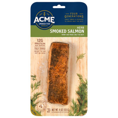 Acme Smoked Herb Salmon 4 Oz - 4 OZ - Image 2