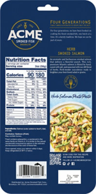 Acme Smoked Herb Salmon 4 Oz - 4 OZ - Image 5