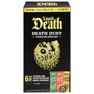 Liquid Death Hydration Powder Mix Hydration Variety 6pk - 1.99 OZ - Image 2