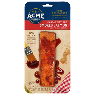 Kansas City Bbq Smoked Salmon 4 Oz - 4 OZ - Image 2