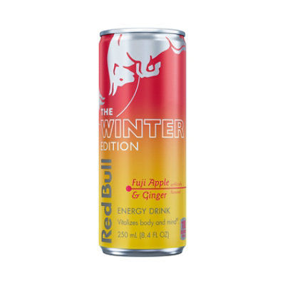 Red Bull Winter Edition Energy Drink Fuji Apple & Ginger - 8.4 Oz - Image 1