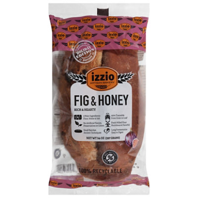 Izzio Fig & Honey Sourdough Bread - 14 OZ - Image 2