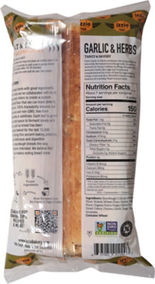 Izzio Garlic & Herbs Sourdough Bread - 14 OZ - Image 5