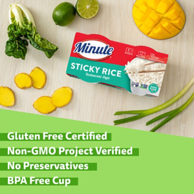 Minute Ready To Serve Sticky Rice 4..4oz - 8.8 OZ - Image 2