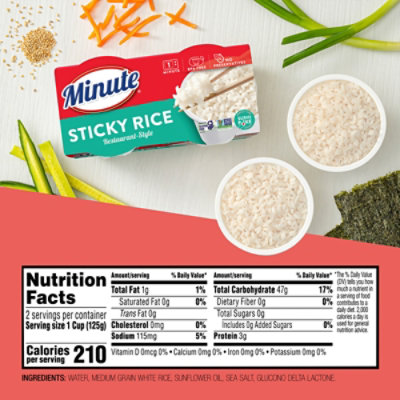Minute Ready To Serve Sticky Rice 4..4oz - 8.8 OZ - Image 4