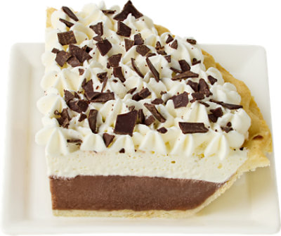 Bakers Square French Silk Pie Slice - EA - Image 1
