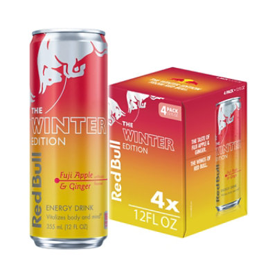 Red Bull Energy Drink 114mg Caffeine - 4-12 Fl. Oz. - jewelosco