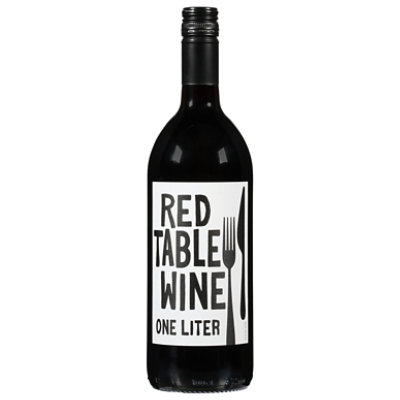 1.0lt House Wine Fc 12p Red Blend Wine - 1 LT - Image 1