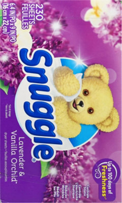 Snuggle Dryer Sheets, Lavender & Vanilla Orchid - 230 Ct. - 230 CT - Image 4