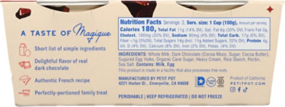 Petit Pot Dark Chocolate Creamy French Dessert 2pk - 2-3.5 OZ - Image 5