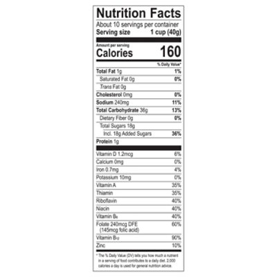 Post Marshmallow Fruity Pebbles - 13.5 OZ - Image 4