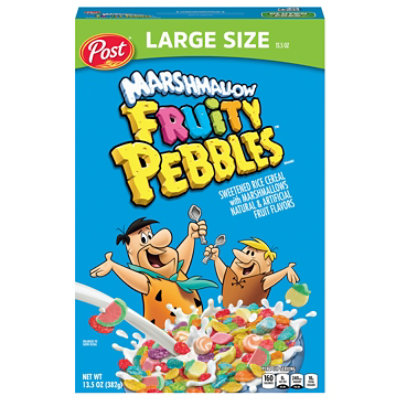 Post Marshmallow Fruity Pebbles - 13.5 OZ - Image 1