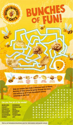 Post Honey Bunches Of Oats Honey Roasted - 15 OZ - Image 6
