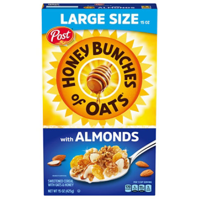 Post Honey Bunches Of Oats Almond - 15 OZ - Image 1