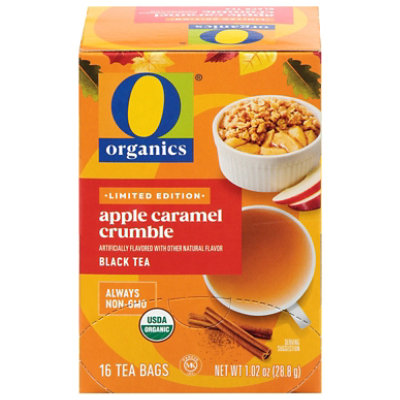 O Organics Apple Caramel Crumble Tea 16 Ct - 16 CT