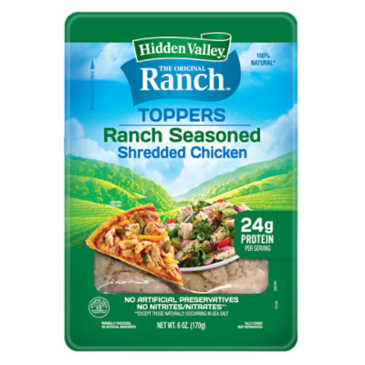 Hidden Valley Ranch Seasoned Shredded Chicken 6 Oz - 6 OZ - Image 1