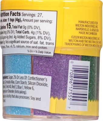 Wilton Spinkle Sugar 3.8 Oz - 3.8 OZ - Image 6