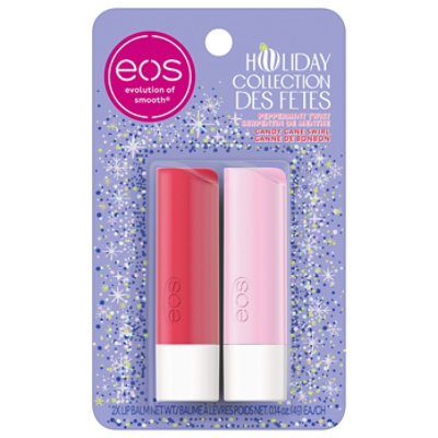 Eos Hol 25 Candy Cane Swirl/ Peppermint Twist 2-pack - EA - Image 1