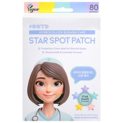 Ootd Star Spot Patch Box- 80 Ct - 80 CT - Image 1